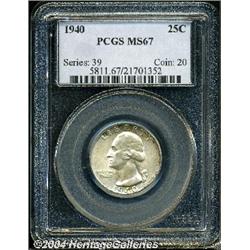 1940[25C] MS67 PCGS.