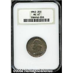 1940[25C] MS67 NGC.