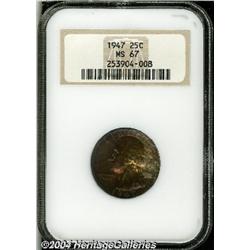 1947[25C] MS67 NGC.
