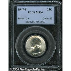 1947-S[25C] MS66 PCGS.