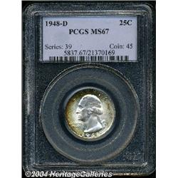 1948-D[25C] MS67 PCGS.