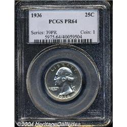 1936[25C] PR64 PCGS.