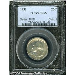 1936[25C] PR65 PCGS.