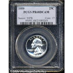 1959[25C] PR68 Deep Cameo PCGS.
