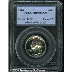 1964[25C] PR69 Deep Cameo PCGS.