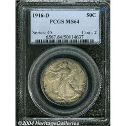 1916-D[50C] MS64 PCGS.