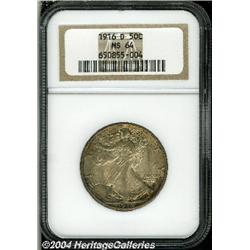 1916-D[50C] MS64 NGC.