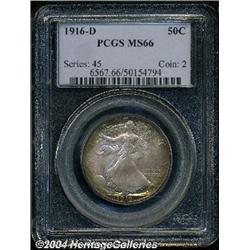 1916-D[50C] MS66 PCGS.