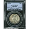Image 1 : 1917-D[50C] Obverse MS63 PCGS.