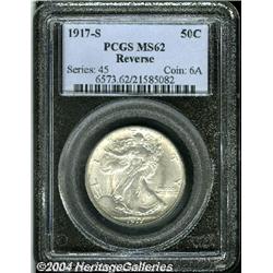 1917-S[50C] Reverse MS62 PCGS.