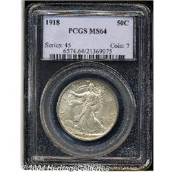 1918[50C] MS64 PCGS.