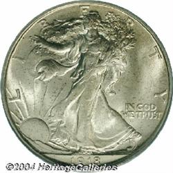 1918-D[50C] MS65 PCGS.