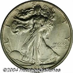 1919-D[50C] AU55 PCGS.