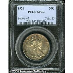 1920[50C] MS64 PCGS.