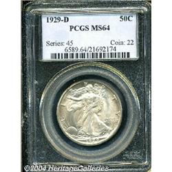 1929-D[50C] MS64 PCGS.