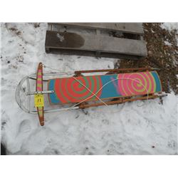 Pull behind sled