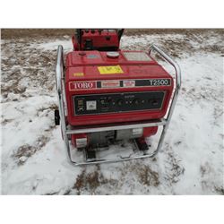 Toro T2500 generator