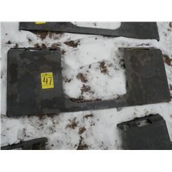 Brute heavy duty weld-on tool plate -New