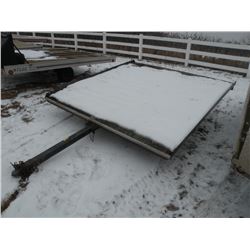 Unregistered Homemade trailer -OFF ROAD USE ONLY