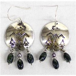 Native American Navajo Sterling Silver Earrings