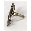 Image 2 : Vintage Navajo Sterling & Chip Inlay Ring