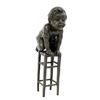 Image 1 : Art Nouveau Bronze Boy on Stool by Juan Clara