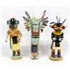 Image 1 : 3 Native American Hopi Kachinas