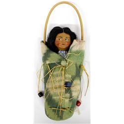 Rare Vintage Looking Right Hanging Skookum Doll