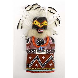 1991 Hopi Lolokonq Flat Kachina by Ronald Yava