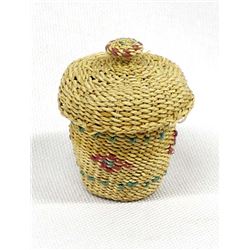 Alaskan Attu Island Miniature Basket