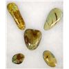 Image 1 : 5 Nevada Turquoise Cabochons, 167.45 Carats