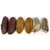 Image 2 : 3 Pairs of Native American Leather Moccasins
