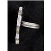 Image 2 : Navajo Sterling & Chip Inlay Turquoise Ring, 8.5