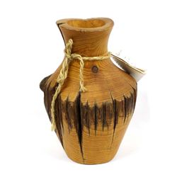 Beautiful Hand Crafted Wood Vase by Earth Gems