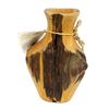 Image 2 : Beautiful Hand Crafted Wood Vase by Earth Gems