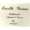 Image 3 : Beautiful Hand Crafted Wood Vase by Earth Gems