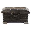 Image 1 : Spanish Carved Wood Lidded Trinket Box