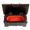 Image 3 : Spanish Carved Wood Lidded Trinket Box