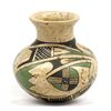 Image 1 : Mata Ortiz Marbleized Clay Pottery Jar by Gaona