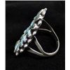 Image 2 : Native American Navajo Sterling Turquoise Ring, 8