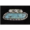 Image 1 : Vintage Navajo Sterling Turquoise Pin