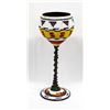 Image 1 : Hand Beaded Brass Chalice by Kathy Kills Thunder
