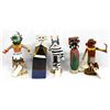 Image 1 : 5 Native American Hopi Kachina Dolls
