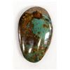 Image 1 : Evan's Mine Baja California Turquoise Cabochon