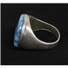 Image 2 : Vintage Navajo Sterling Turquoise Ring, Size 7.5