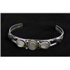 Image 1 : Vintage Navajo Sterling & Mother of Pearl Bracelet