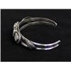 Image 2 : Vintage Navajo Sterling & Mother of Pearl Bracelet