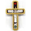 Image 1 : Wood and Tile Cross by Debora Duran Geiger