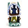 Image 3 : Mexican Folk Art Pottery Diablito in Cart
