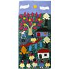 Image 1 : South American Peruvian Nativity Scene Arpillera
